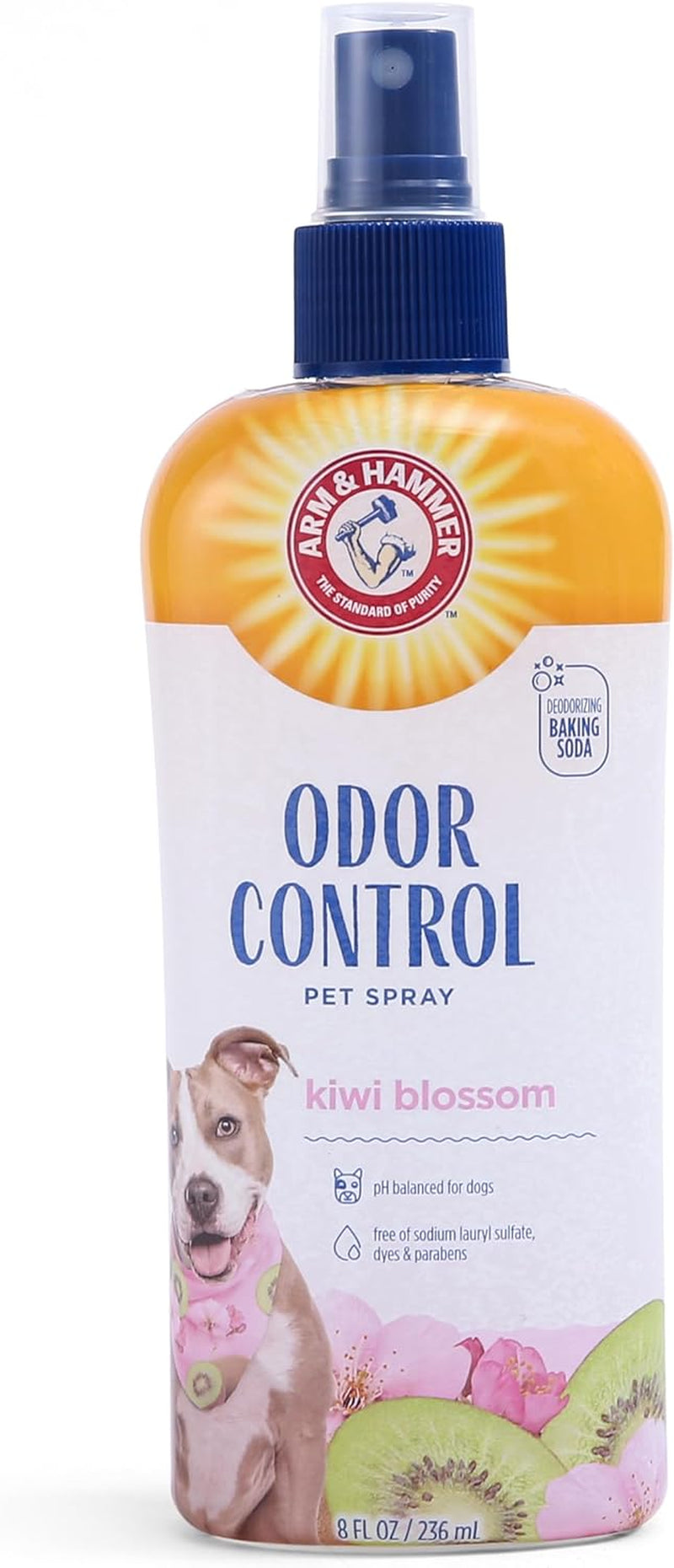 Arm & Hammer Kiwi Blossom Dog Deodorizing Spray, 8 fl oz (6-Pack)