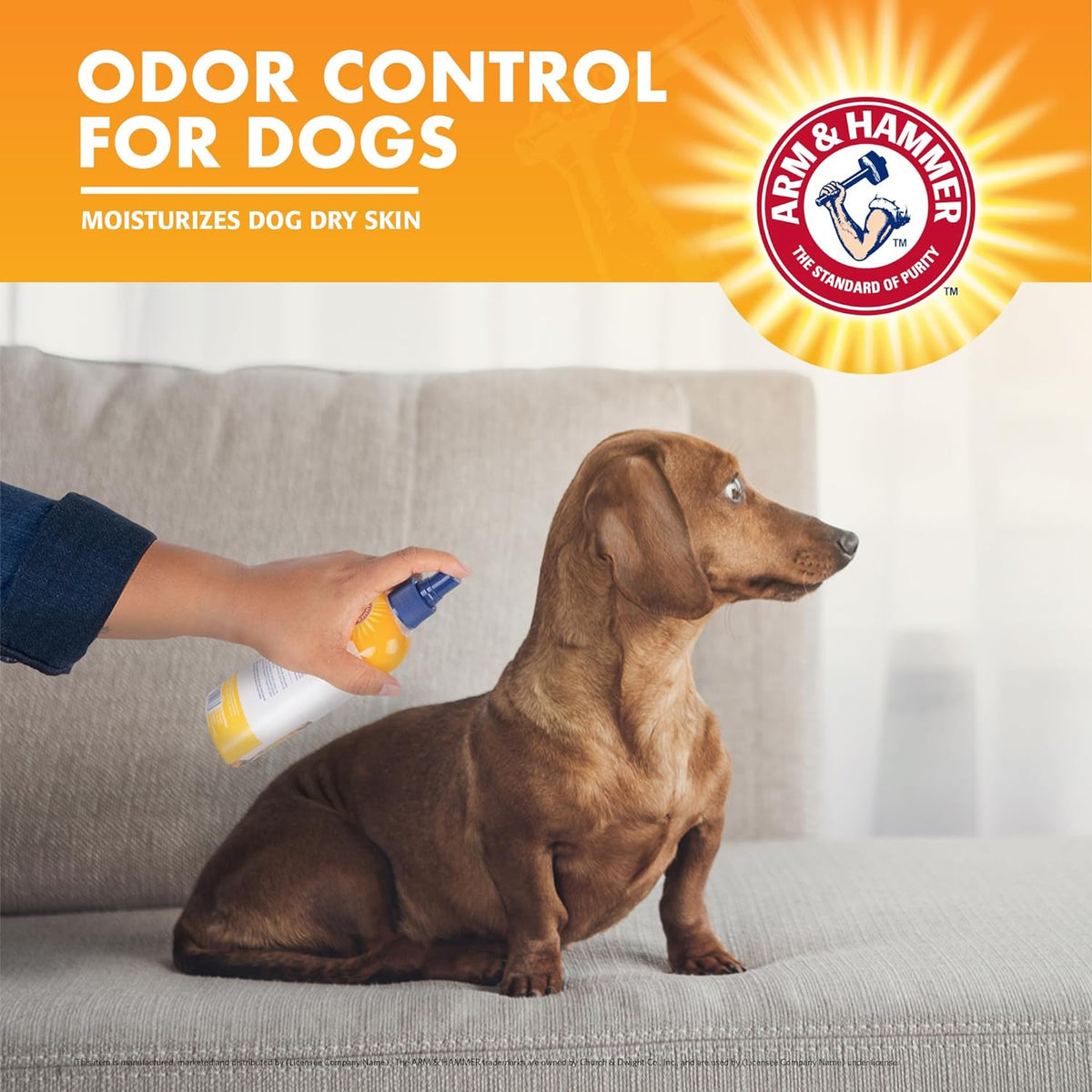 Arm & Hammer Kiwi Blossom Dog Deodorizing Spray, 8 fl oz (6-Pack)