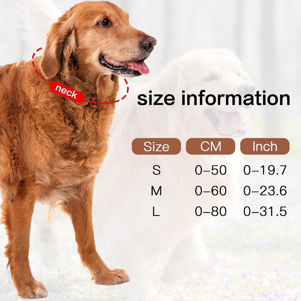 Dog Costume Halloween Dog Costume Lion Mane for Medium and Large Dogs Realistic Lion Wig Dog Costume Supplement Lion Mane for Photoshoot Entertainment (Light Brown) Size L + Tail Set