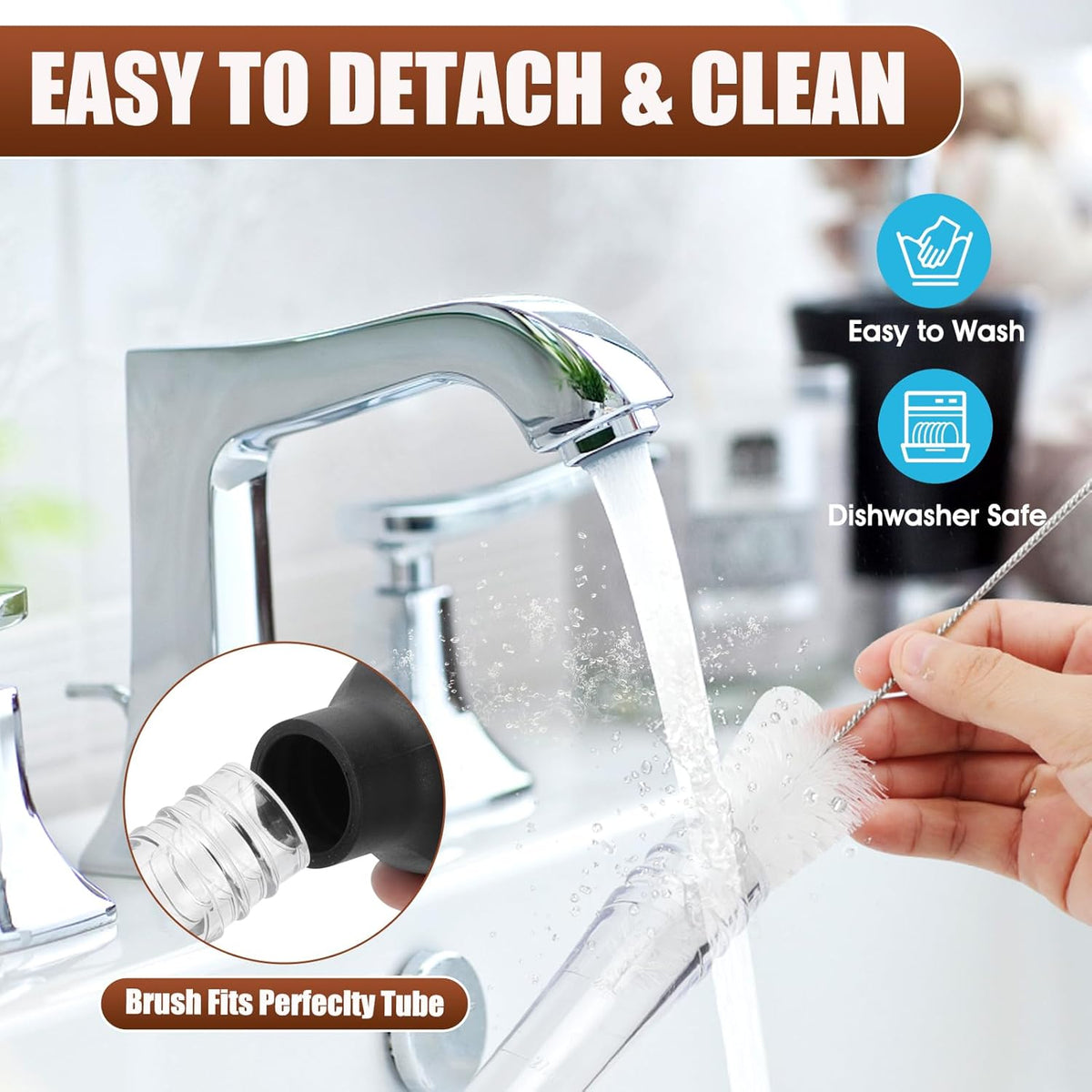 Large Turkey Baster with Cleaning Brush – Heat-Resistant Cooking Baster